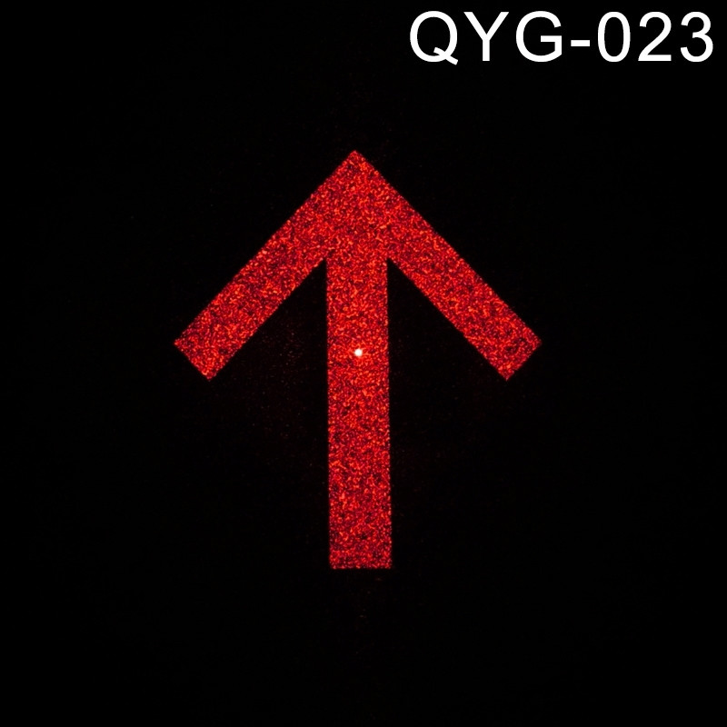 Arrow Diffraction Gratings for Parking Exit Light Indicating