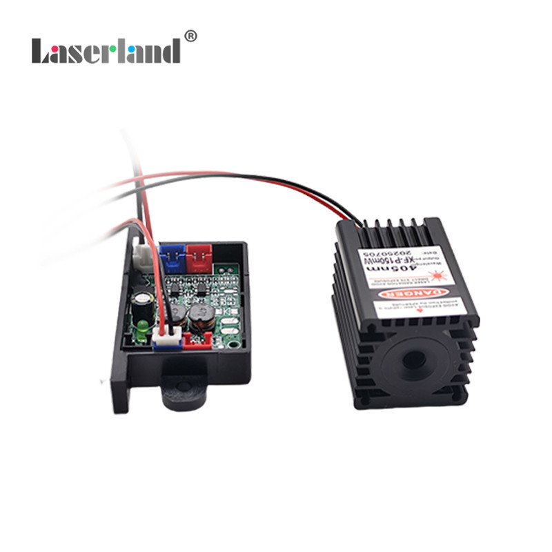 405nm 150mW Blue Violet Purple Laser Diode Module 12VDC TTL