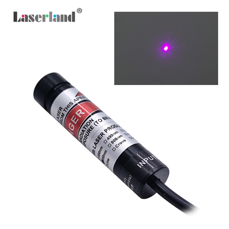 12mm 405nm 20mW 50mW Violet Blue Dot Focusable Laser Module