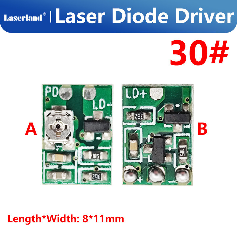 635nm 650 780 808 980nm Laser Driver Board APC with TTL 0-15Khz for Low Power Laser Diode