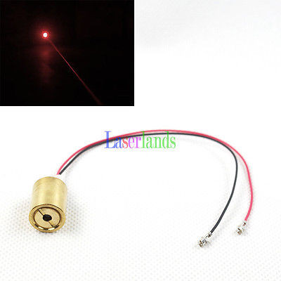 12*15mm 635nm 30mW Orange Red Laser Module no Driver