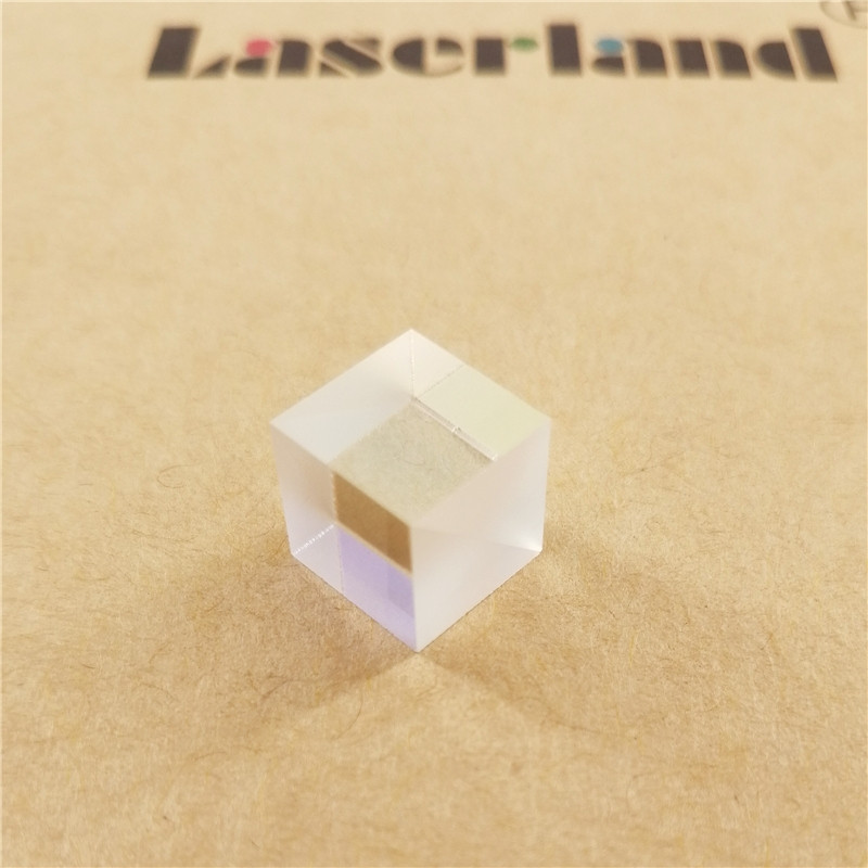 Polarizing Beam Splitter Refractor Optical Elements Cube  Visible Light Triangular Prism