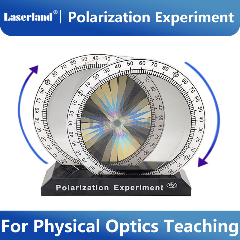Optical Polarization Experiment Polarizer Film for Student Experimental Teaching Optics Test Physical Experiment