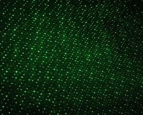 Random Stars Diffraction Gratings Coated Plastic Lens for 3D Projector