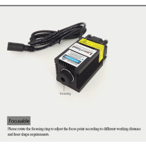 3350 520nm 1w Green Diode Laser for Laser Stage Lighting Marking Engraving w/ PWM/TTL