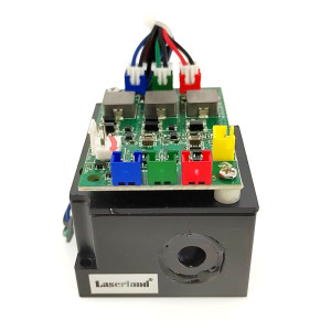 MINI 3W White Light Laser Diode Module Laser Head light White Lighting Effect RGB Light Combining W3000-B TTL