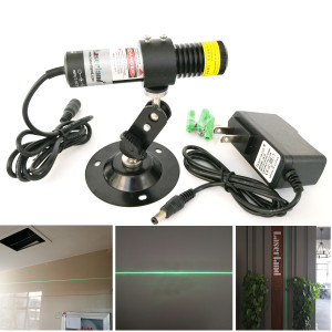 22mm Water Resistant 510nm 30mW 520nm 80mW 135mW Green Line Laser Diode Module for Stone Cutting Wood Cutting Outdoor Use